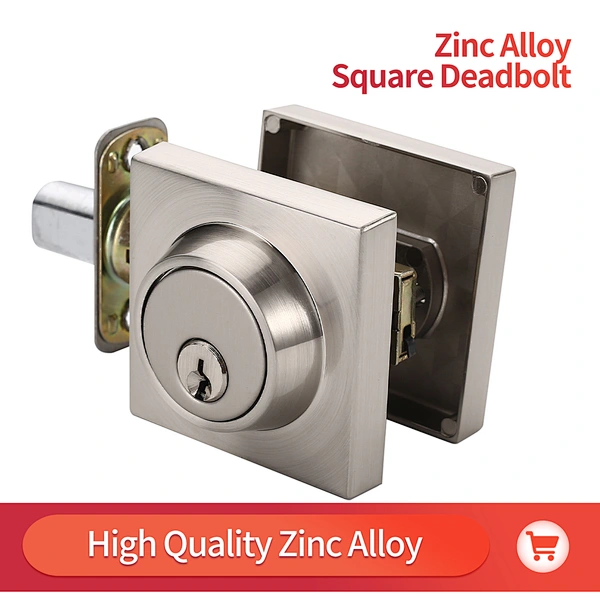 keyed deadbolts on exterior doors